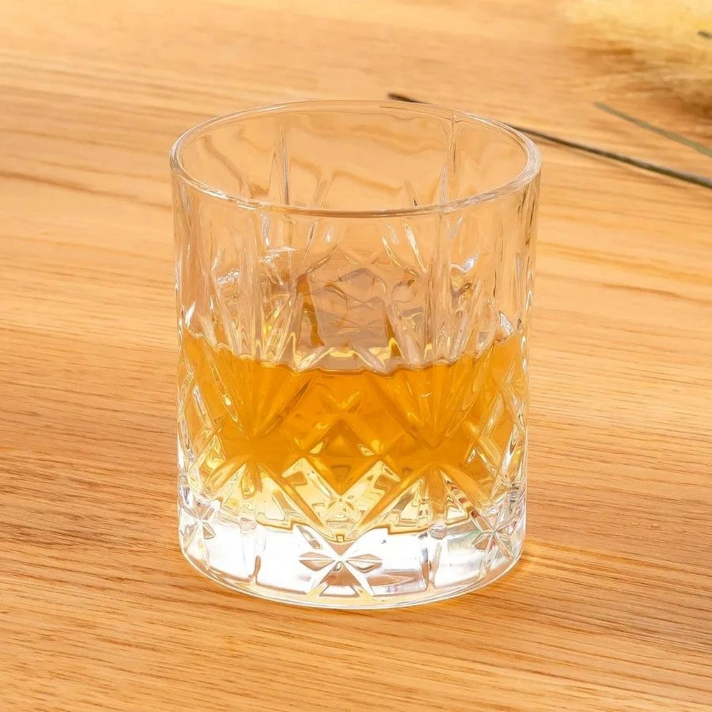 RCR Melodia Yüksek Kalite Cam 6'lı Kahve Yanı Bardak Seti 80 ml görseli 4