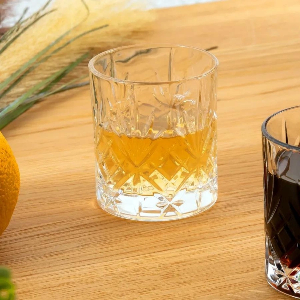 RCR Melodia Yüksek Kalite Cam 6'lı Kahve Yanı Bardak Seti 80 ml görseli 5