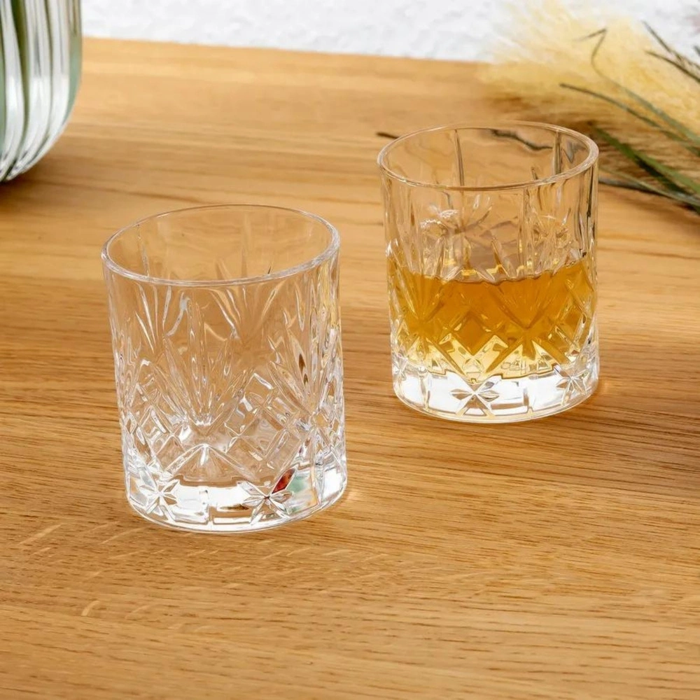 RCR Melodia Yüksek Kalite Cam 6'lı Kahve Yanı Bardak Seti 80 ml görseli 6