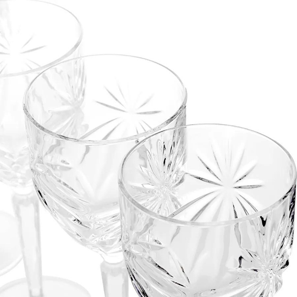RCR Oasis Yüksek Kalite Cam 6'lı Kadeh Seti 290 ml görseli 3