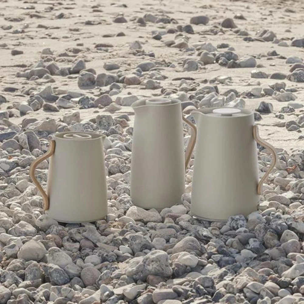 Stelton Emma Vakumlu Karaf Termos 1,2 L Bej görseli 6
