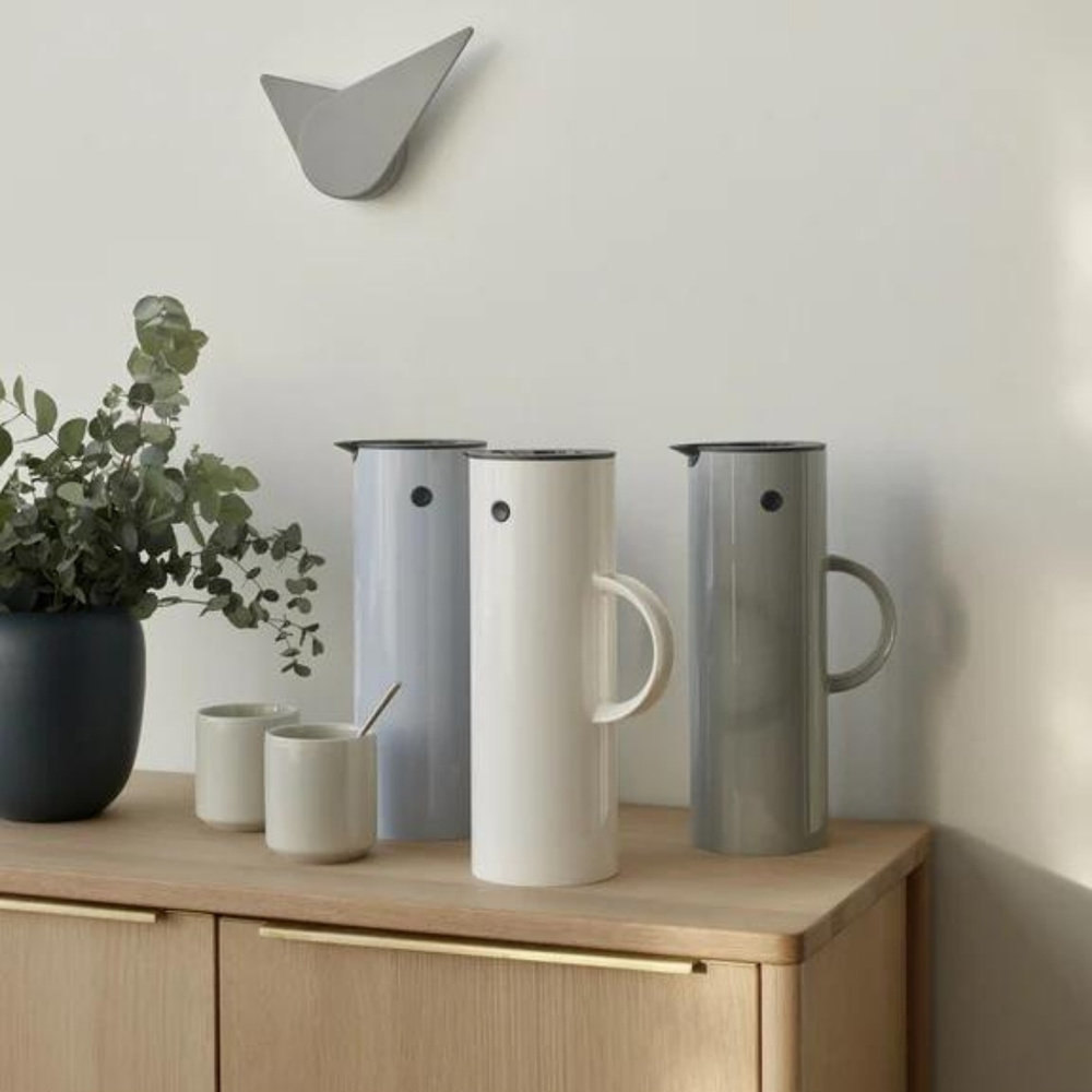 Stelton EM77 Karaf Termos 1 L Gri görseli 4