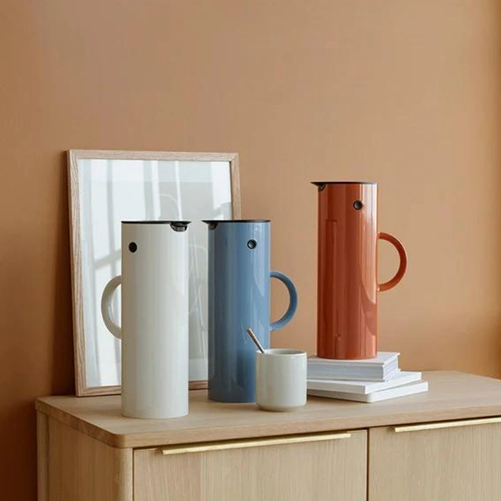 Stelton EM77 Karaf Termos 1 L Bej görseli 3