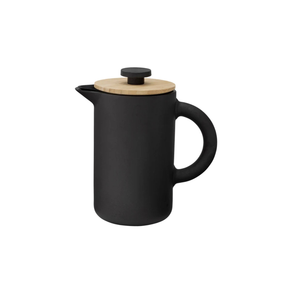 Stelton Theo Frenchpress 0,8 L Siyah görseli 1