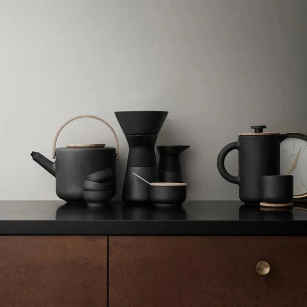 Stelton Theo Frenchpress 0,8 L Siyah görseli 3