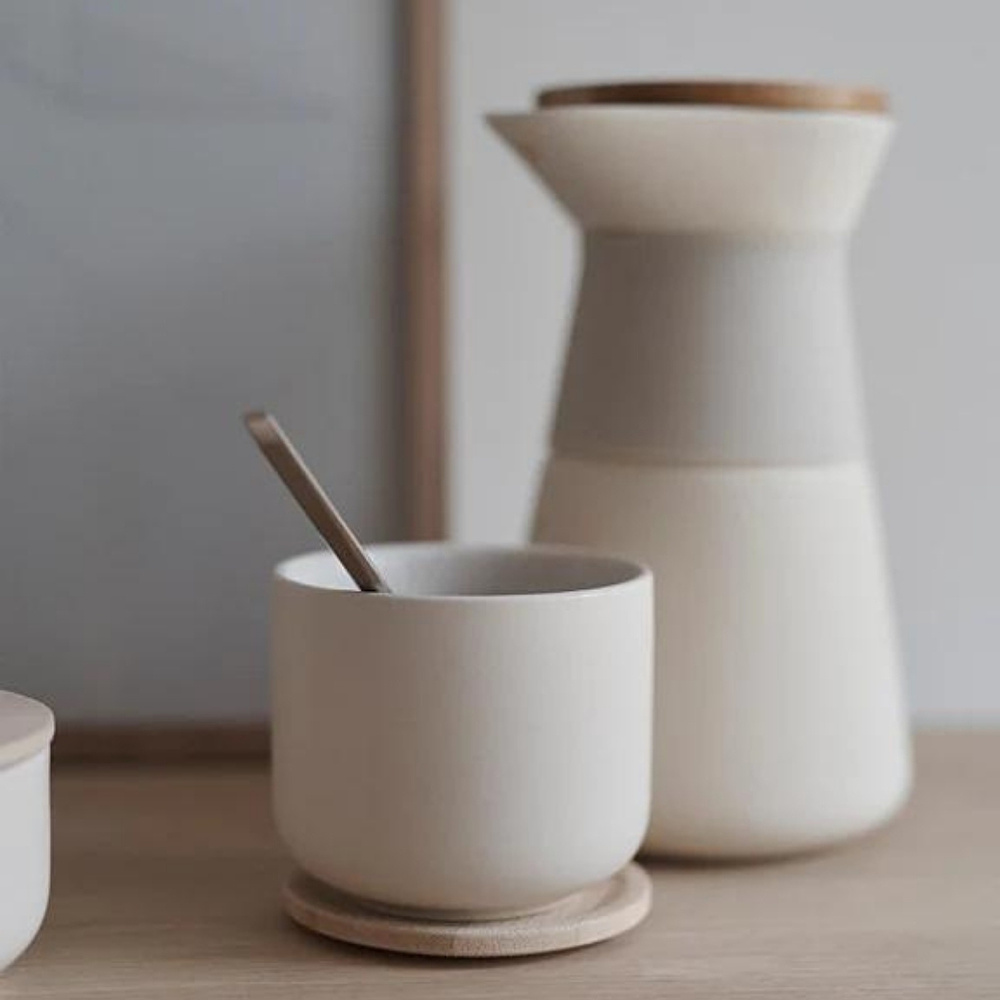 Stelton Theo Kahve Hazırlama Potu 0,6 L Bej görseli 2
