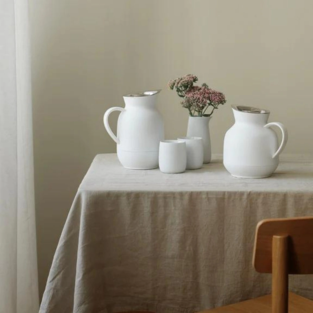 Stelton Amphora Çay Karaf Termos 1 L Beyaz görseli 2