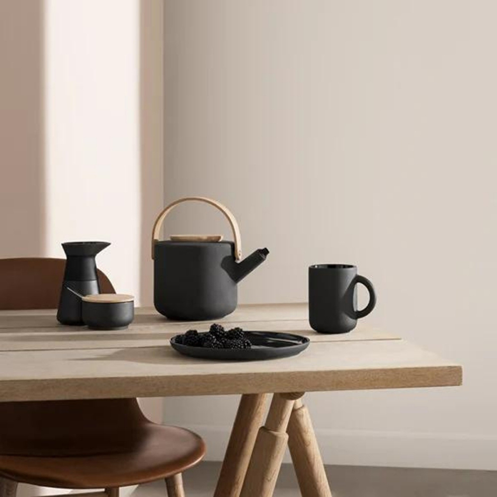 Stelton Theo Şekerlik 100 ml Siyah görseli 2