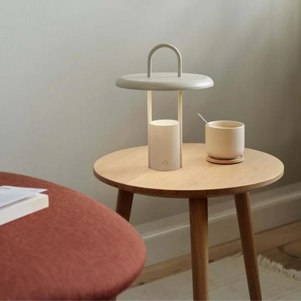 Stelton Theo Mug ve Bardak Altlığı Bej 200 ml görseli 4
