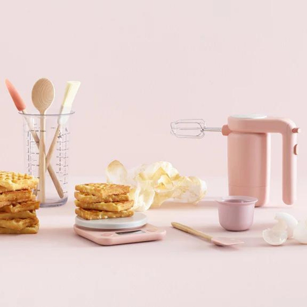 Rig-Tig Foodie El Mikseri 19 cm x 9 cm Pembe görseli 5