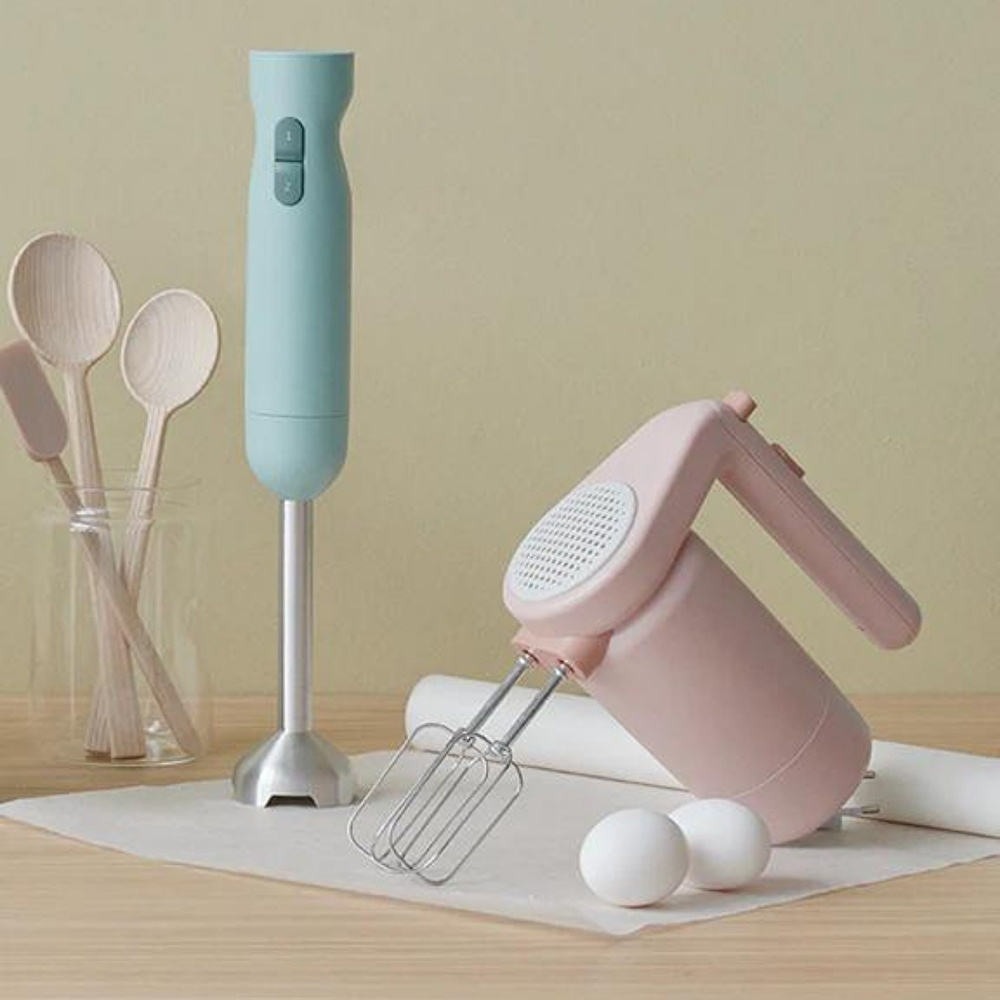 Rig-Tig Foodie El Mikseri 19 cm x 9 cm Pembe görseli 3