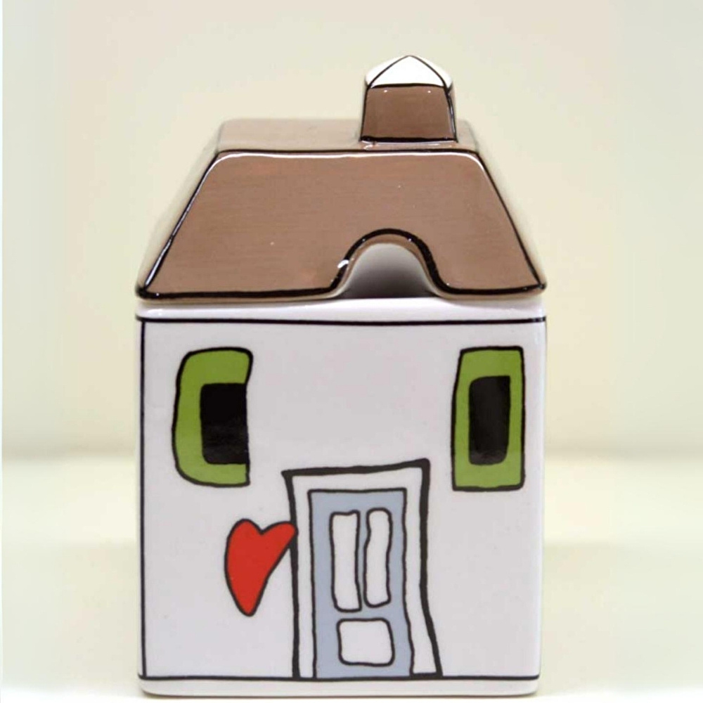 Egan Italy Le Casette Şekerlik 7 cm x 7 cm x 11 cm görseli 2