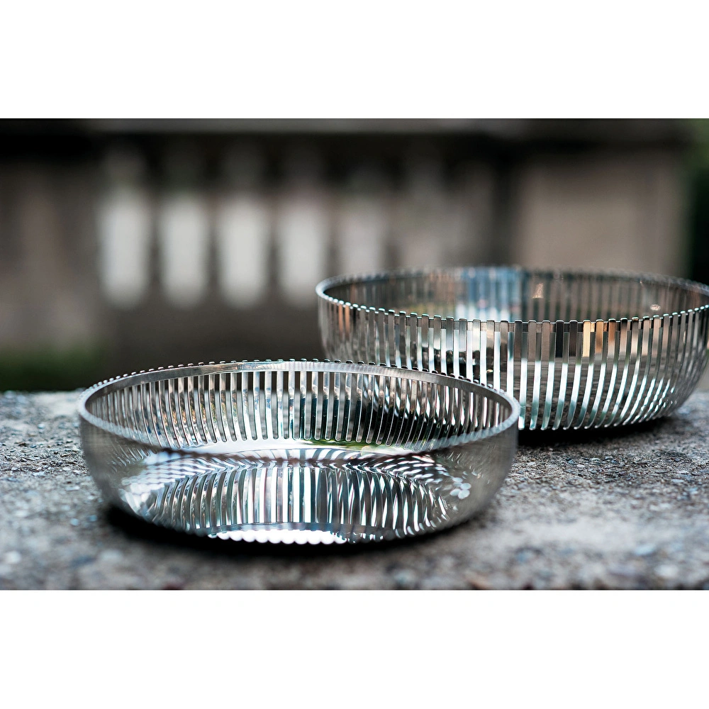 Alessi Oval Tel Sepet 28 cm görseli 3
