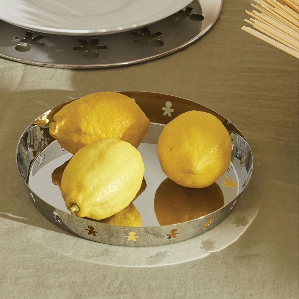 Alessi Girotondo Mini Yuvarlak Tepsi 21 cm görseli 1