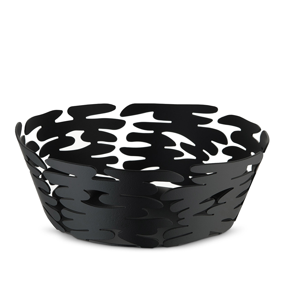 Alessi Barket Küçük Yuvarlak Sepet 18 cm Siyah görseli 3