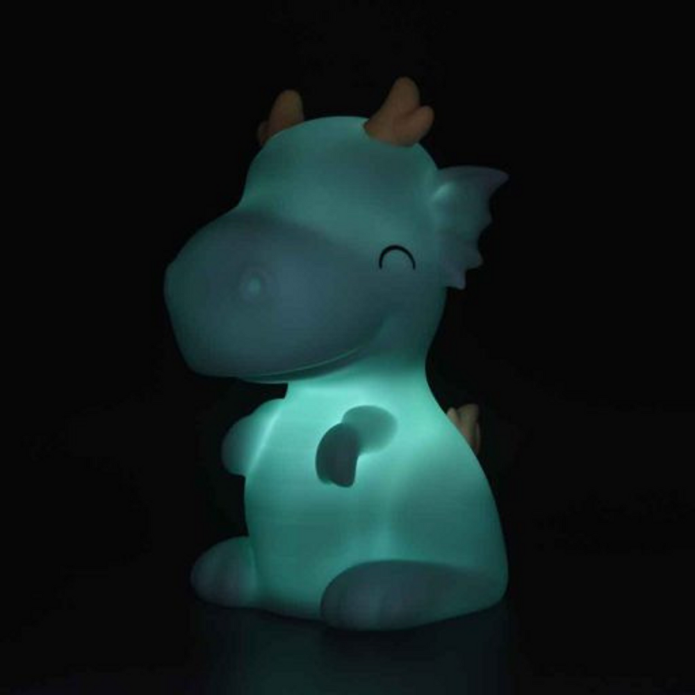 Dhink Zodiac Baby Dragon Gece Lambası Yeşil görseli 6