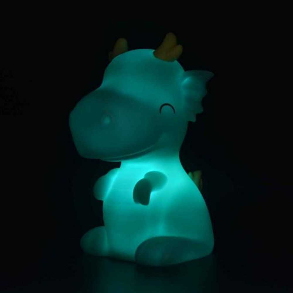 Dhink Zodiac Baby Dragon Gece Lambası Yeşil görseli 9