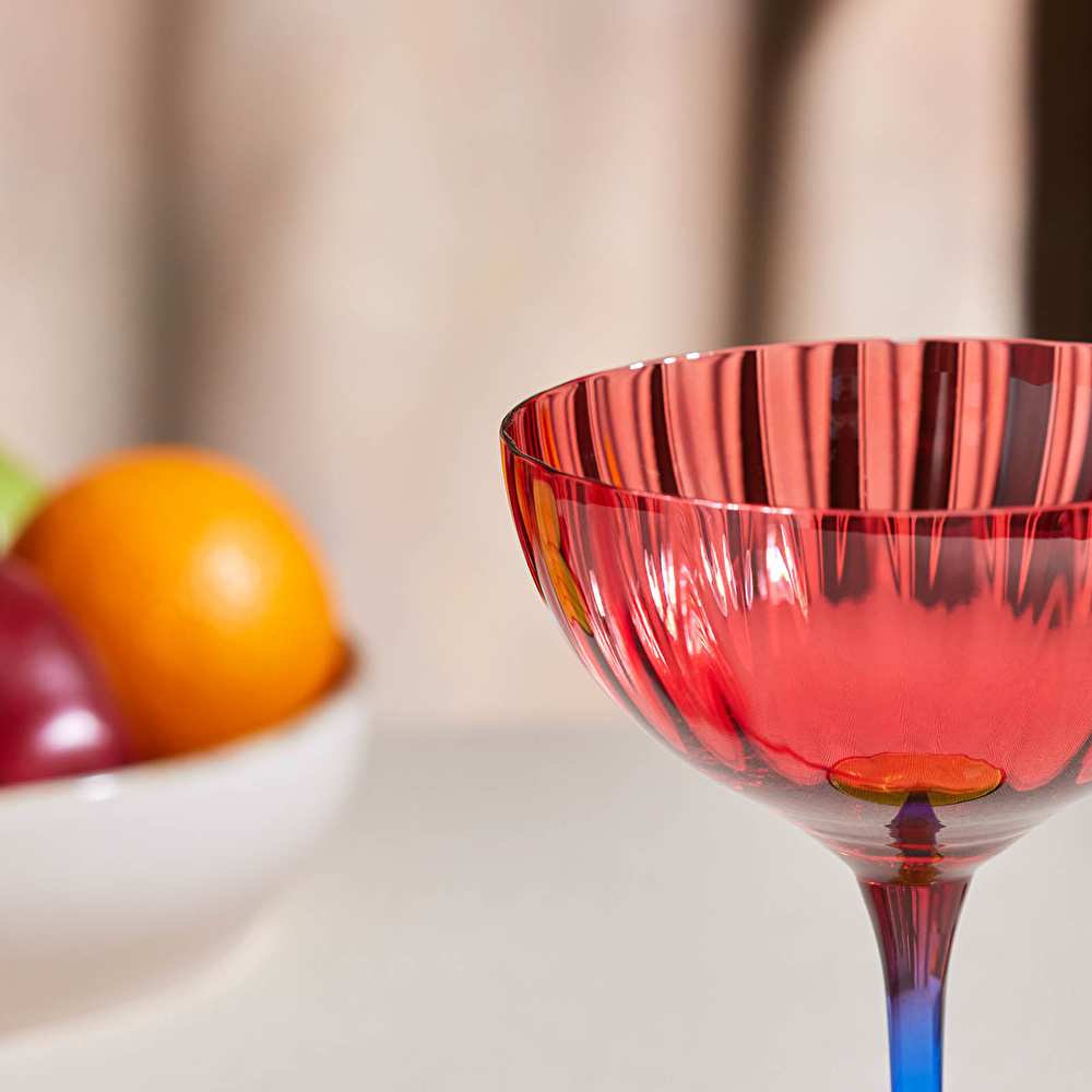 Karaca Dolce Martini Ve Dondurma Kadehi 210 Ml Kırmızı  görseli 3