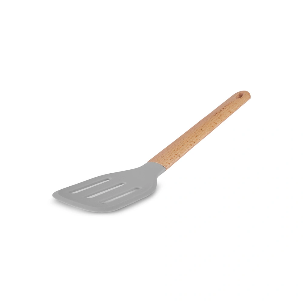 Karaca x Refika Gadgets Ahşap Saplı Silikon Oluklu Spatula görseli 4