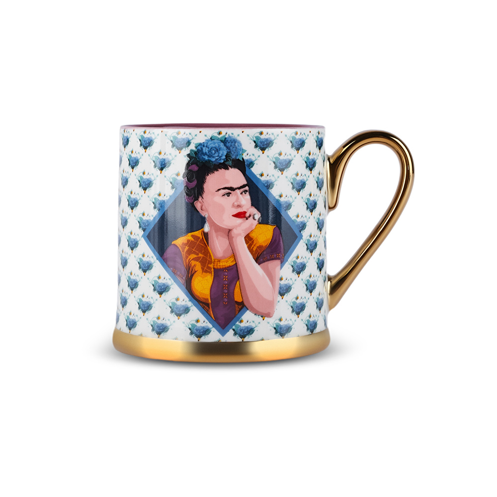 Karaca Frida Kupa 330 Ml Mavi  görseli 5