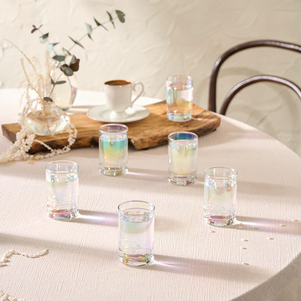 Karaca Duygu 6'lı Kahve Yanı Bardağı Luster 125 Ml görseli 1