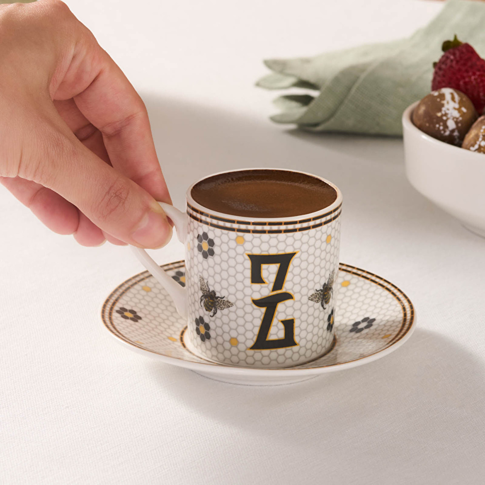 Karaca Z Harfli Kahve Fincanı 80 Ml  görseli 2
