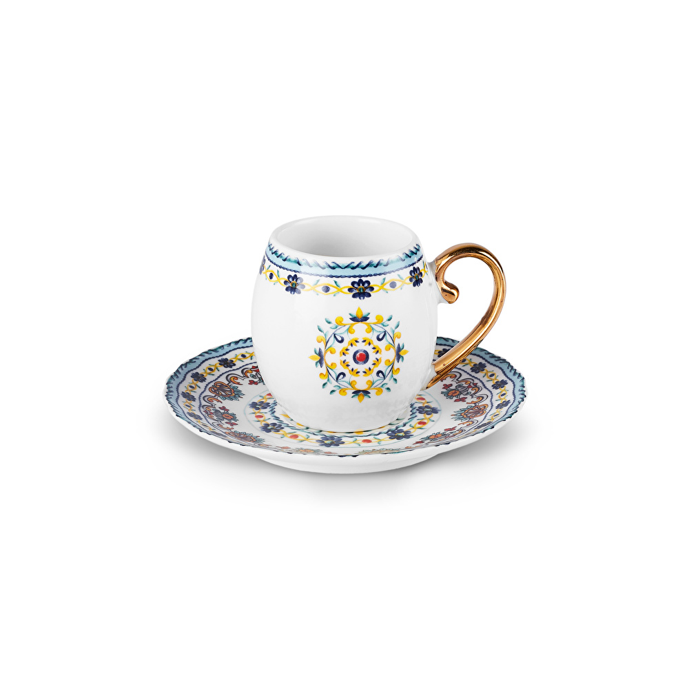 Karaca Valensiya 6 Kişilik Kahve Fincanı 90 Ml görseli 4