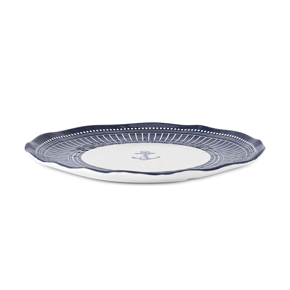 Karaca Marine Çapa Servis Tabak 27 Cm görseli 5
