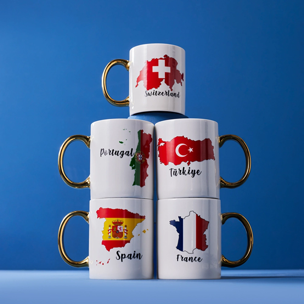 Karaca Ülkeler Ve Bayraklar Türkiye Kupa 350 Ml görseli 4