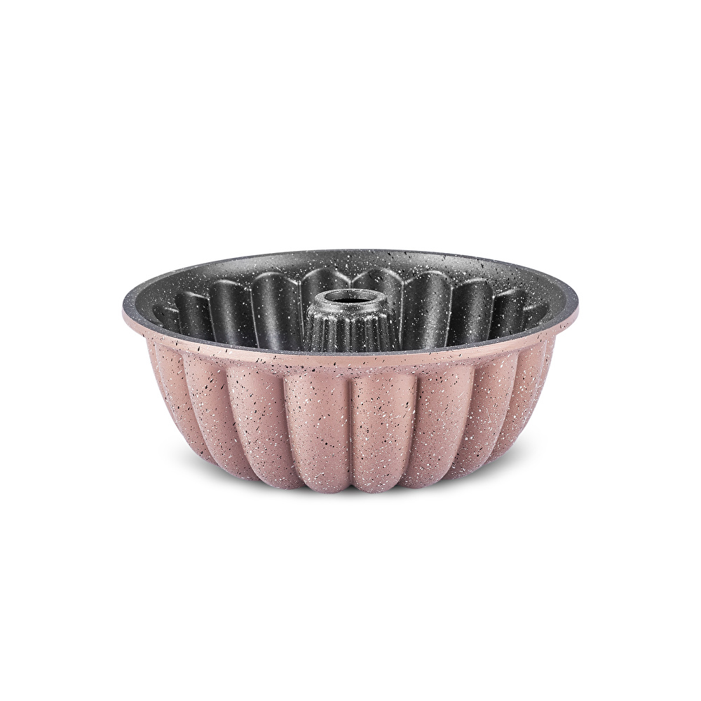 Karaca Lina Dilimli Rosegold Döküm Kek Kalıbı 25,5 cm görseli 7