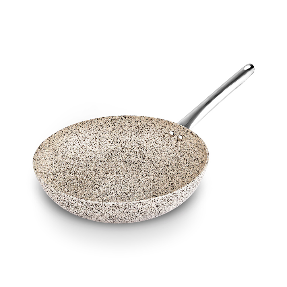 Karaca Biogranit Nare Wok Grill Set Kahverengi görseli 5