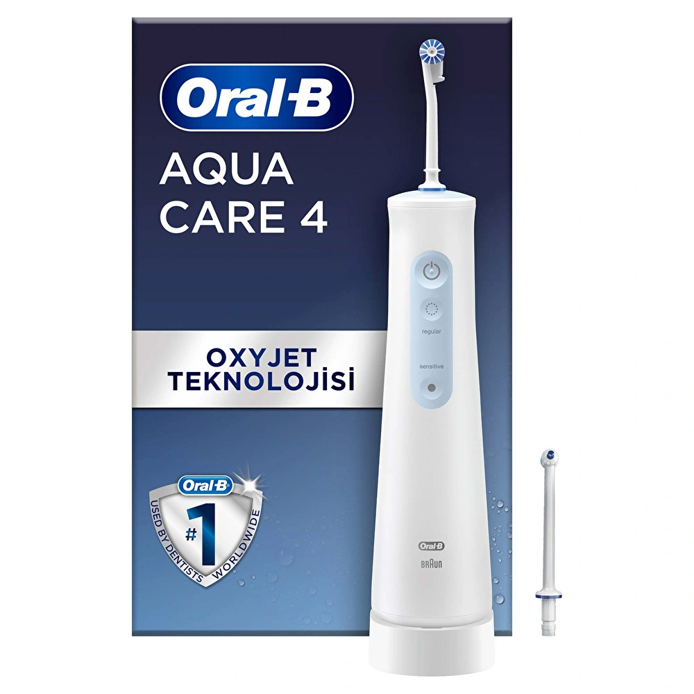 Oral B Aquacare Oxyjet Şarj Edilebilir Ağız Duşu görseli 1