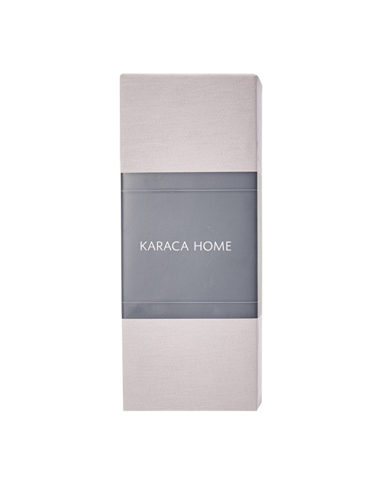 Karaca Home Fitted Çarşaf Set Çift Kişilik Bej  görseli 1
