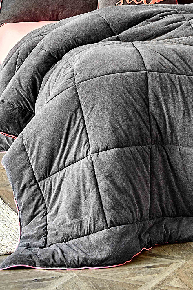 Karaca Home Colorful Fuşya Çift Kişilik Cotton Comfort Uyku Seti görseli 3