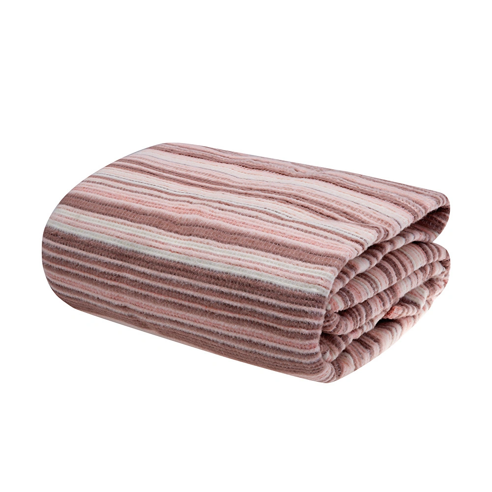 Karaca Home Lyon Somon Çift Kişilik Softline Battaniye görseli 1
