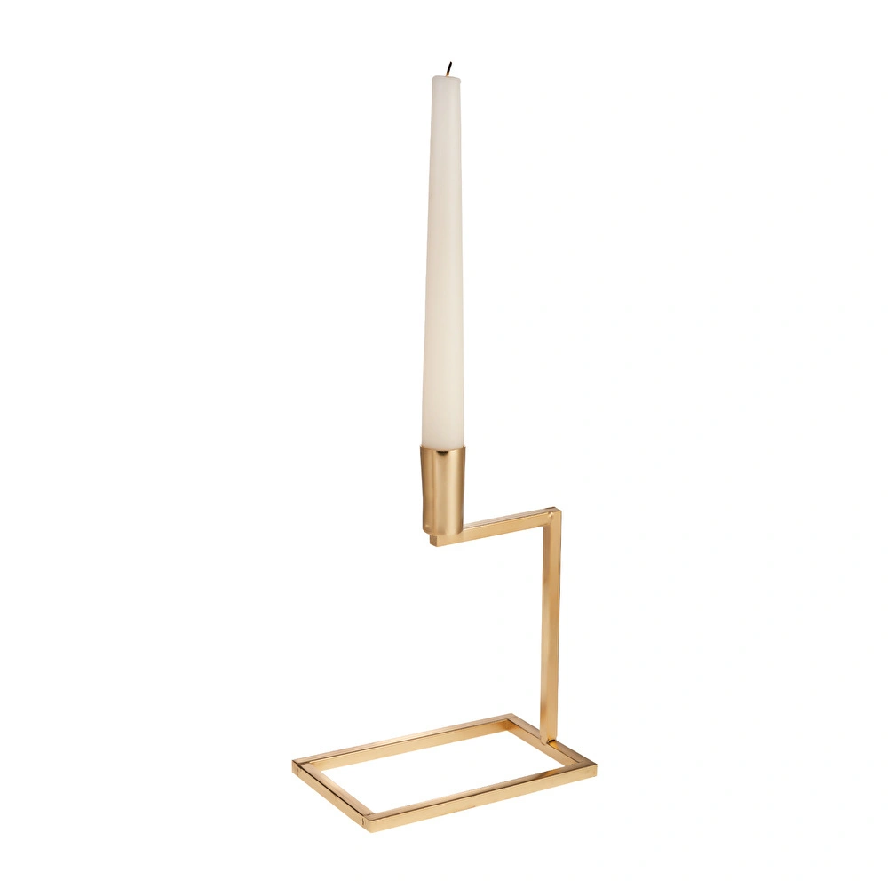Karaca Home Valencia Metal Gold Küçük Mumluk görseli 1