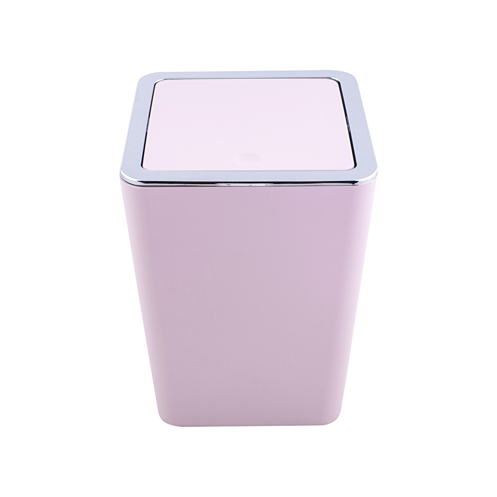 Karaca Home Pudra/Gümüş 5 Parça Kare Banyo Seti görseli 4