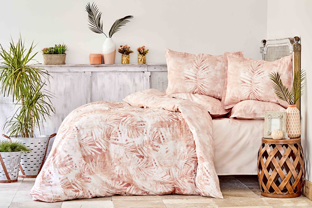 Karaca Home Suma Blush Pamuk Tek Kişilik Pike Takımı görseli 1