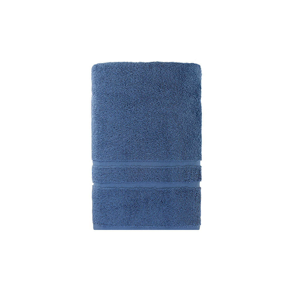 Karaca Home Softclean Banyo Havlusu 70x140 cm İndigo  görseli 1