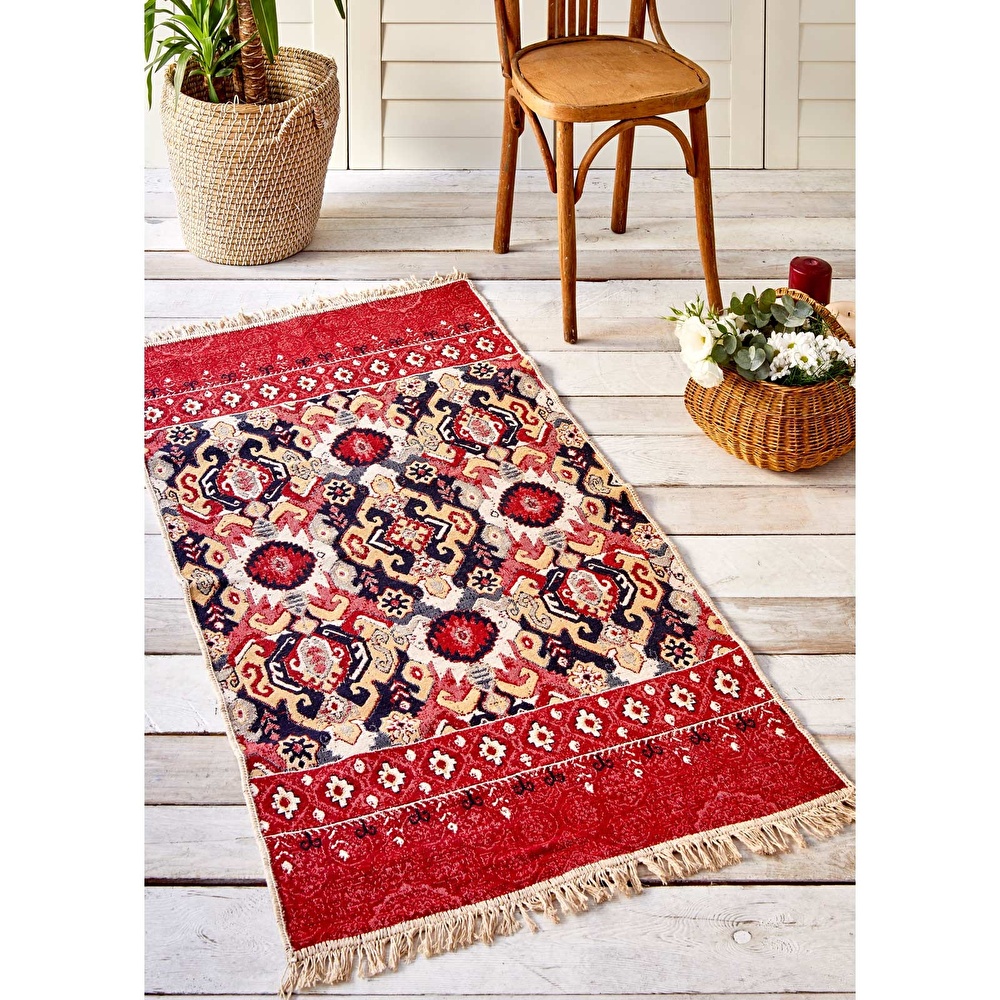 Karaca Home Anatolian Terken Çift Taraflı 85x150 cm Kilim görseli 1