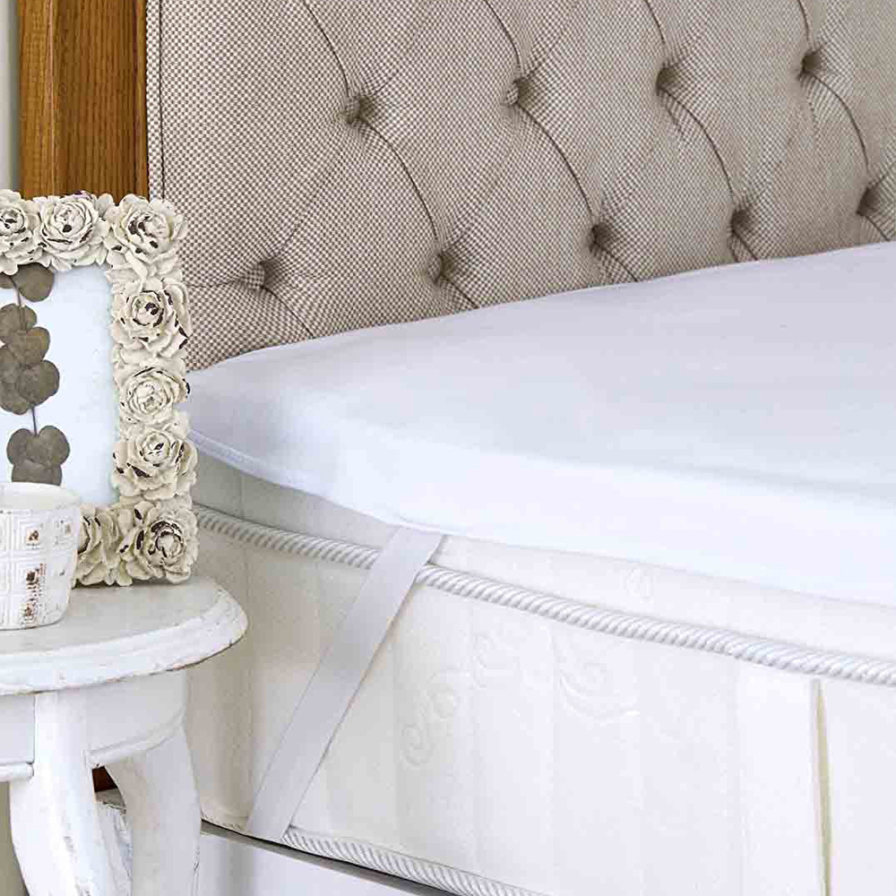 Karaca Home Micro Lastikli Çift Kişilik Sıvı Geçirmez Yatak Koruyucu Alez görseli 1