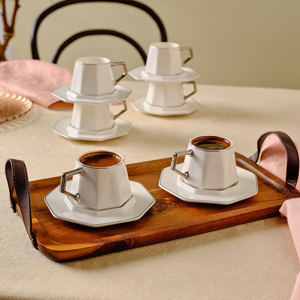 Karaca Zeher 6 Kişilik Kahve Fincanı Takımı 90 ml thumbnail 3