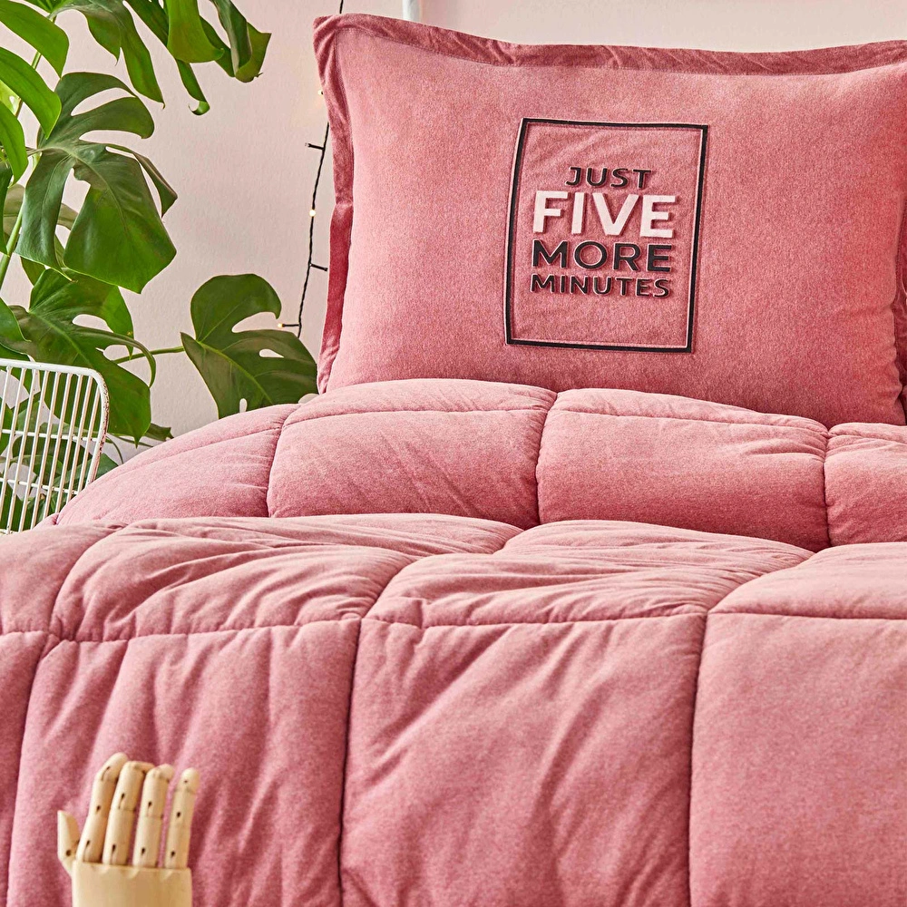 Karaca Home Toffee Pudra Çift Kişilik Cotton Comfort Set görseli 3