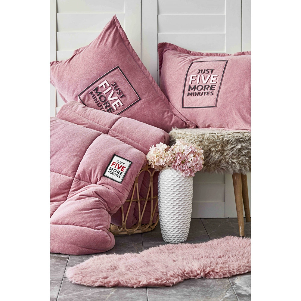 Karaca Home Toffee Pudra Çift Kişilik Cotton Comfort Set görseli 5