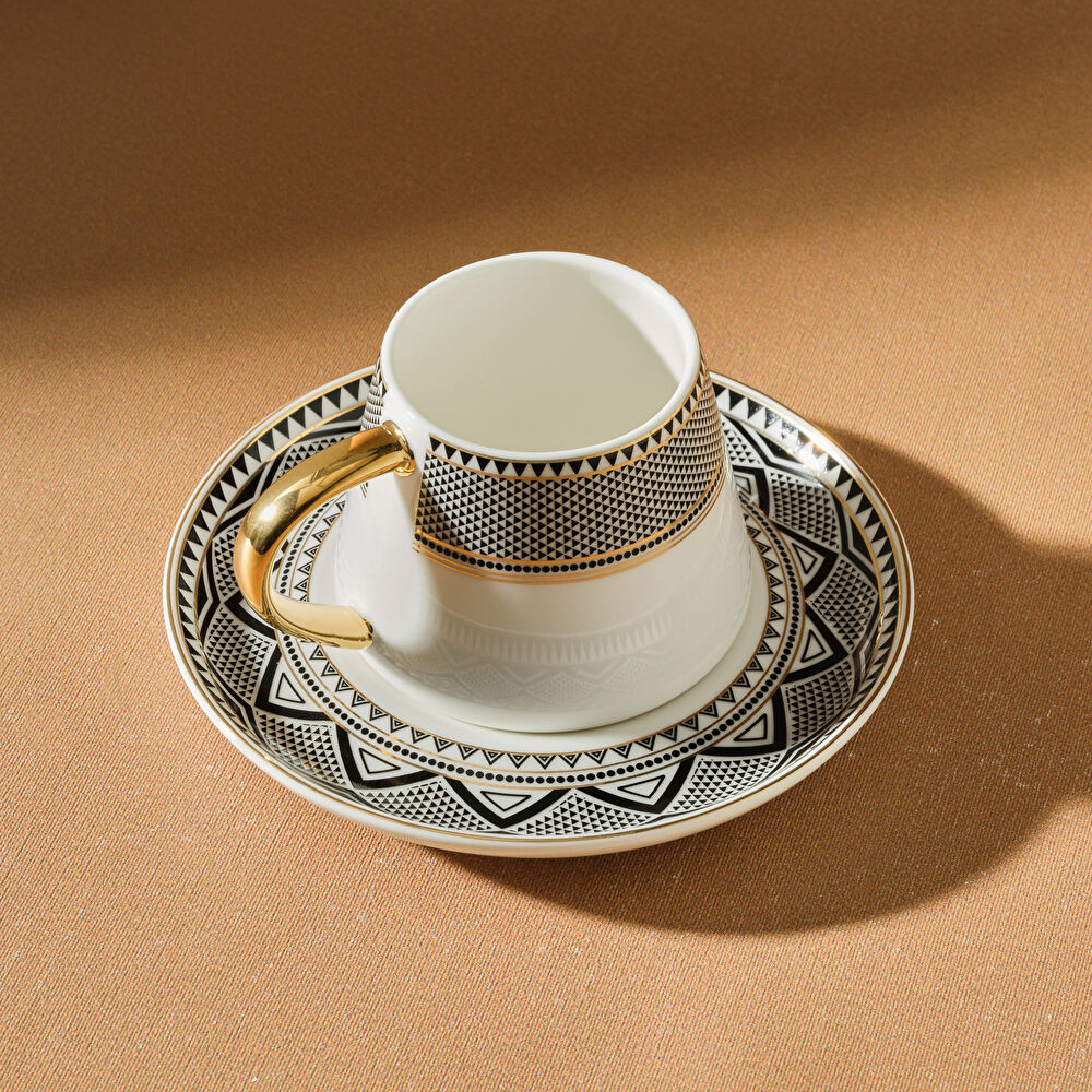 Karaca Globe 6 Kişilik Kahve Fincan Takımı 80 ml thumbnail 9