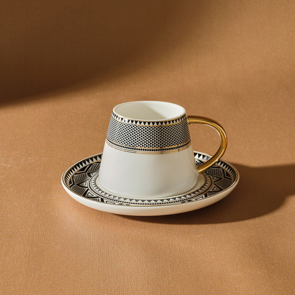 Karaca Globe 6 Kişilik Kahve Fincan Takımı 80 ml thumbnail 7