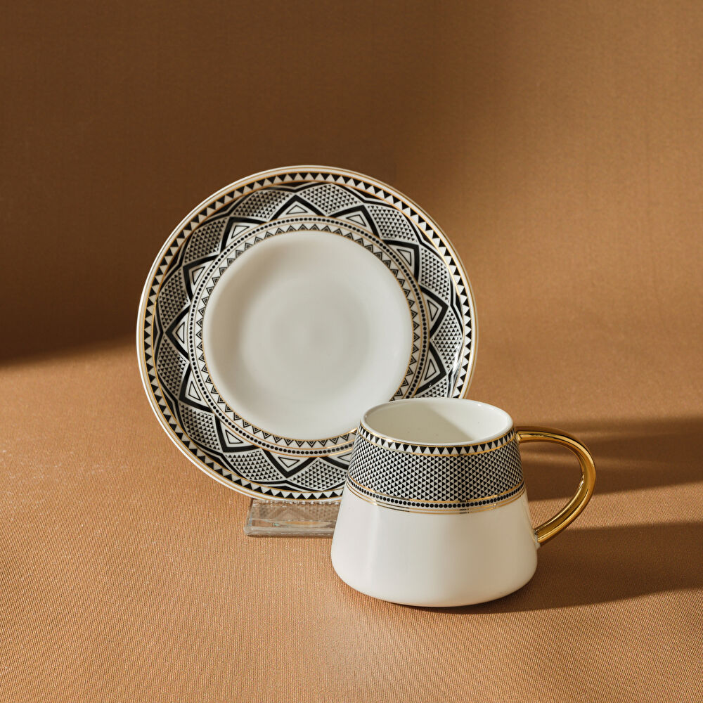 Karaca Globe 6 Kişilik Kahve Fincan Takımı 80 ml thumbnail 8