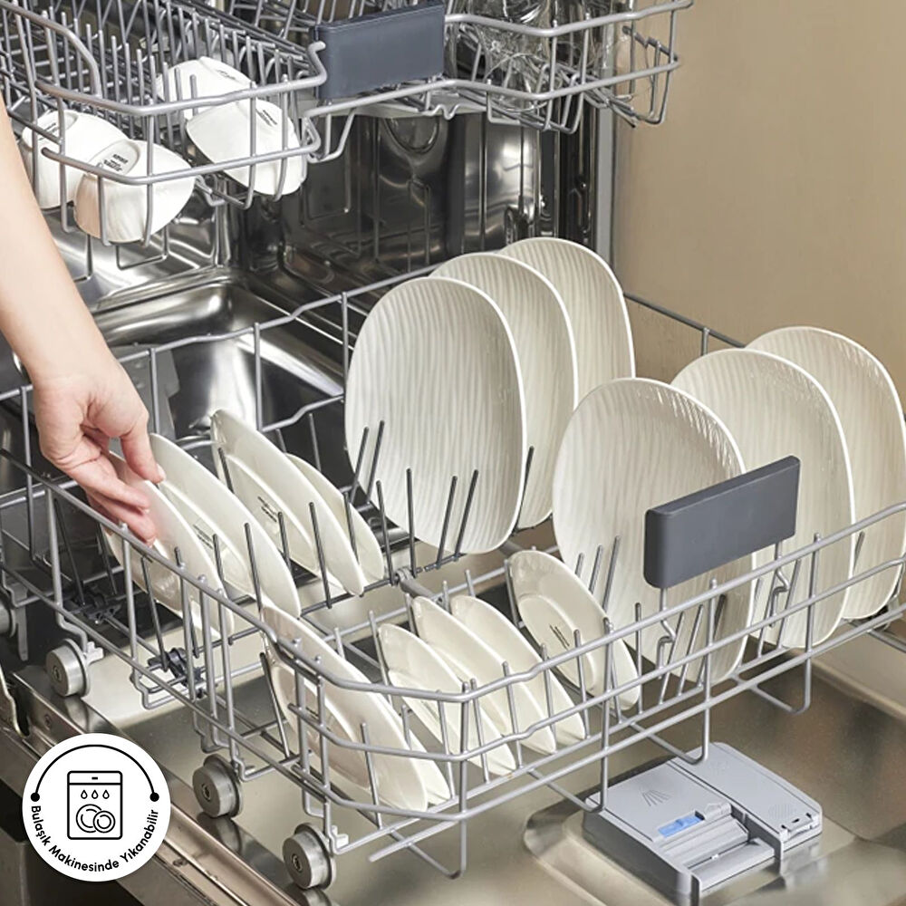 Karaca Forever Bone Oyster 26 Parça 6 Kişilik Kahvaltı Takımı thumbnail 10