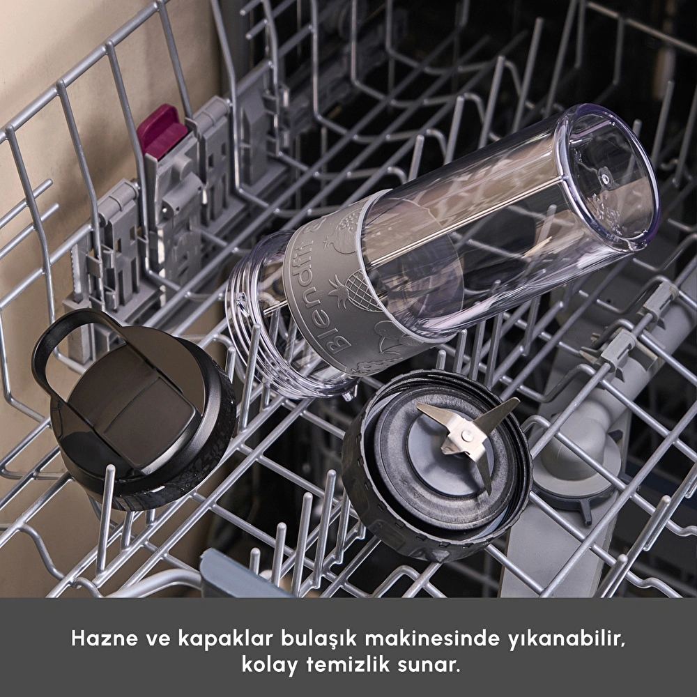Karaca Blendfit Go Personal Kişisel Smoothie Blender Antrasit görseli 9