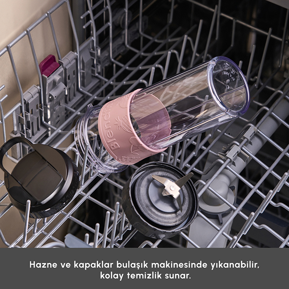 Karaca Blendfit Go Personal Kişisel Smoothie Blender Rosegold görseli 9